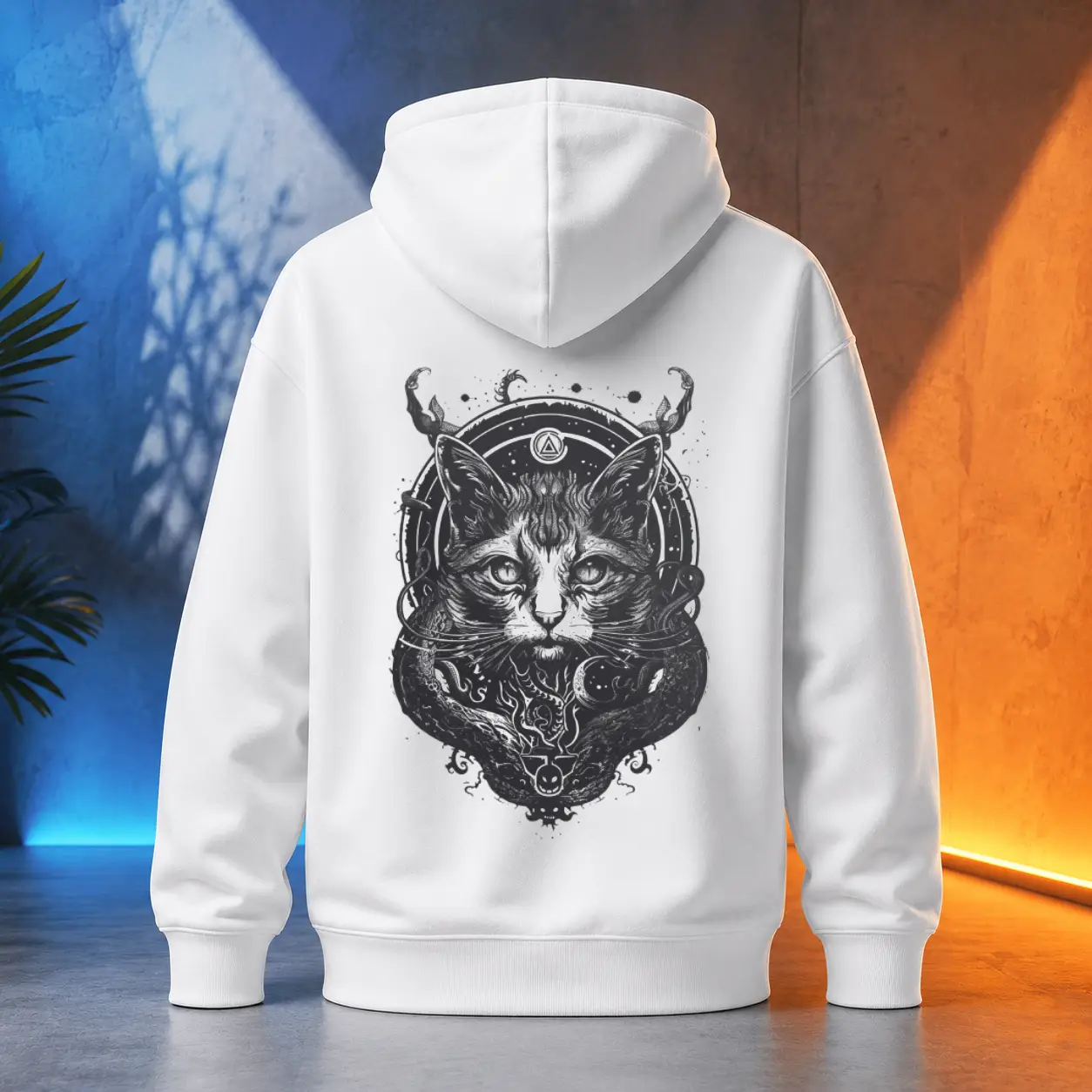 Unisex mikina - Horror Cat