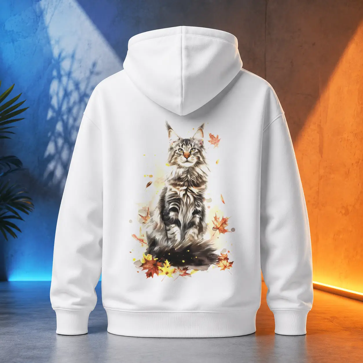 Unisex mikina - Harvest Cat