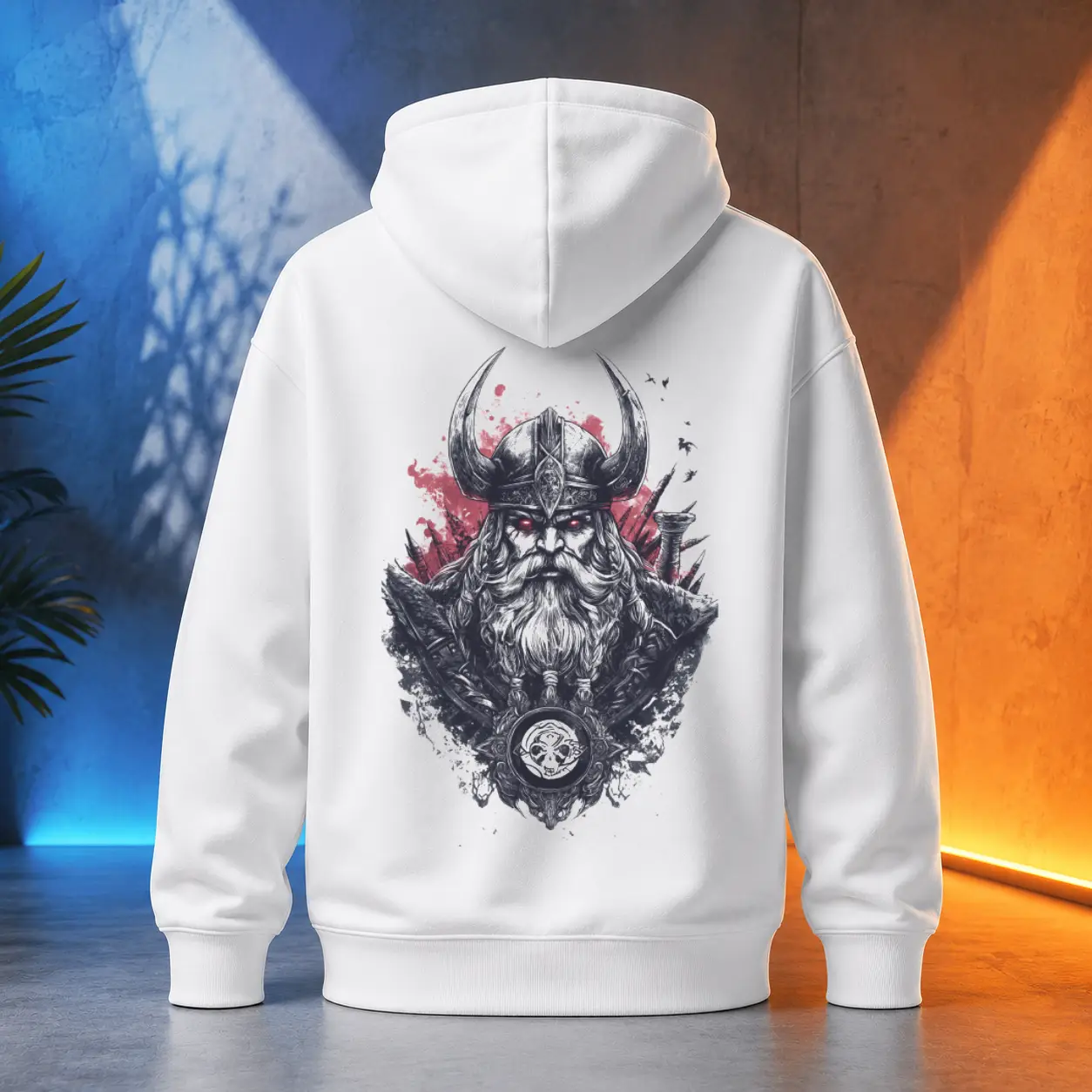 Unisex mikina - Krvavý Viking