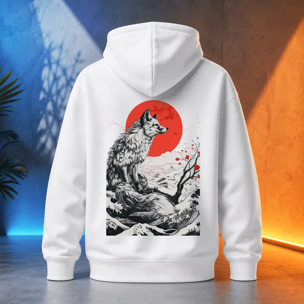 Unisex mikina - Lesní liška