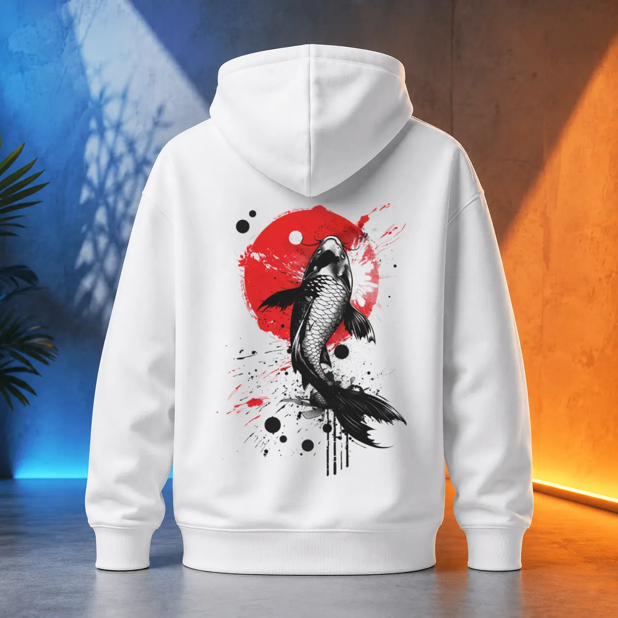 Unisex mikina - Japonský Koi kapr