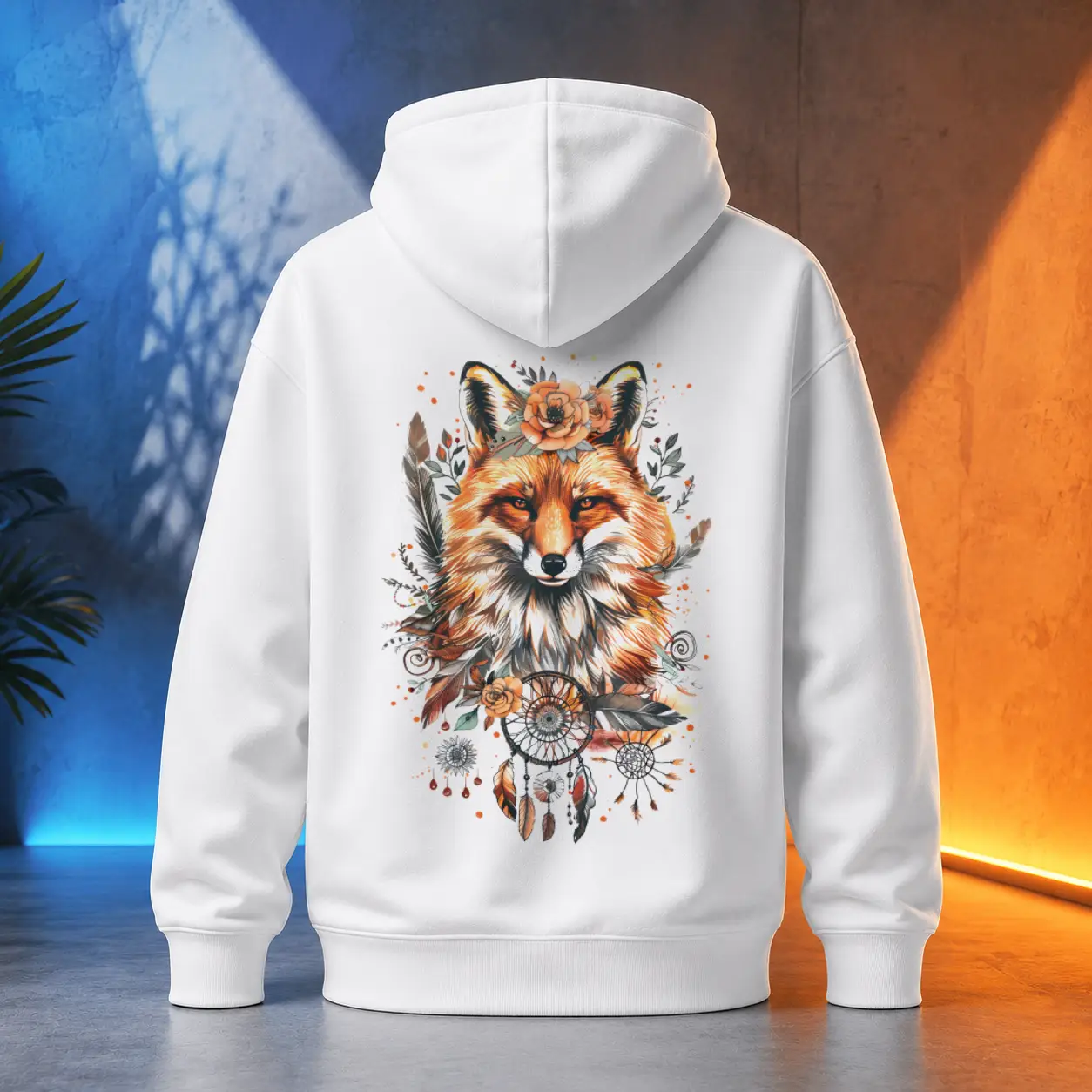 Unisex mikina - Liška vědma