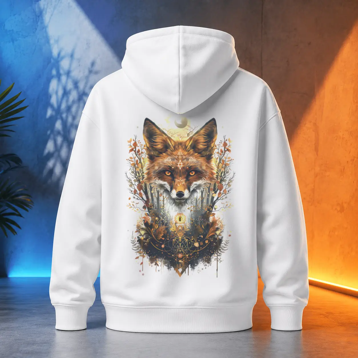 Unisex mikina - Přízračná liška