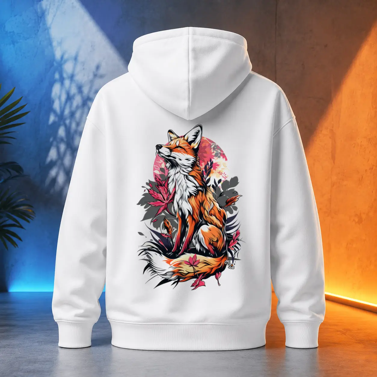 Unisex mikina - Ztracená liška
