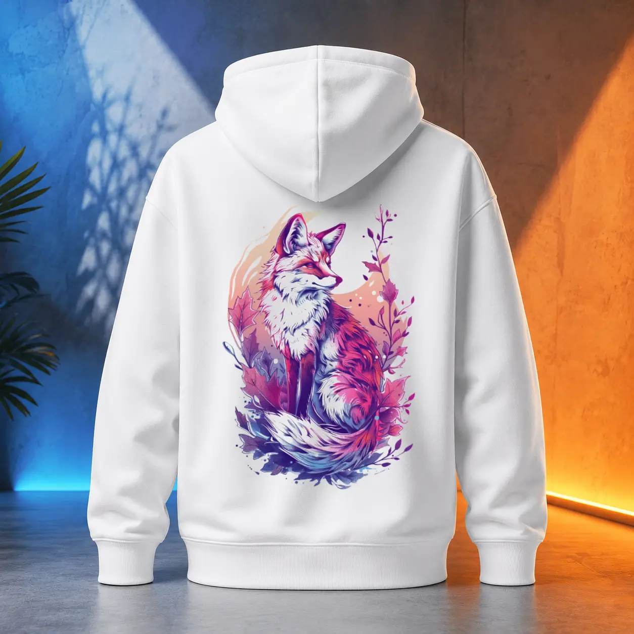 Unisex mikina - Záhadná toulavá liška