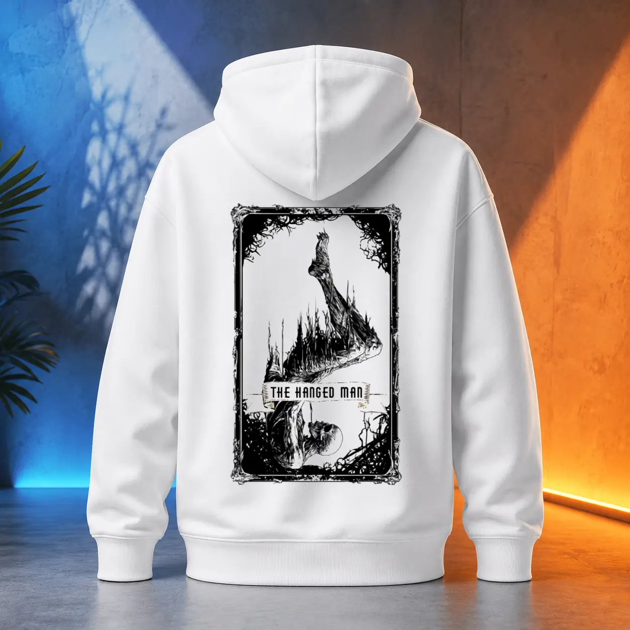 Unisex mikina - Hanged Man - Viselec - Tarot - Velká arkána