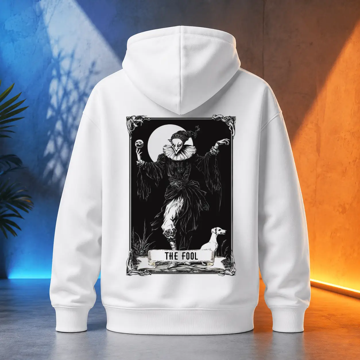 Unisex mikina - The Fool - Blázen - Tarot - Velká Arkána