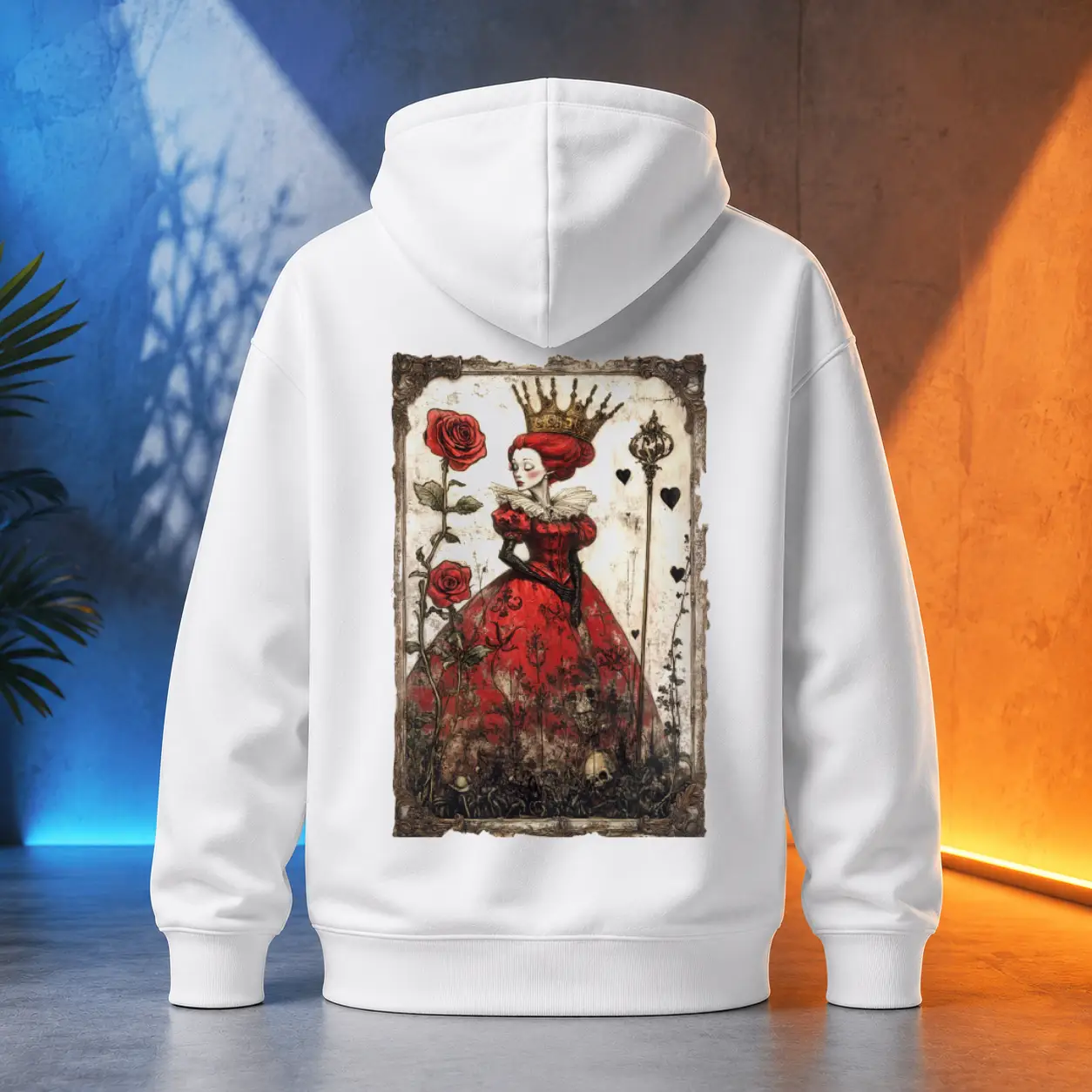 Unisex mikina - Červená vládne – Red Reigns