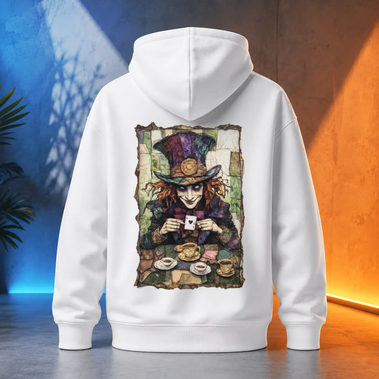 Unisex mikina - Kloboučníkův čaj – Hatter’s Tea Time