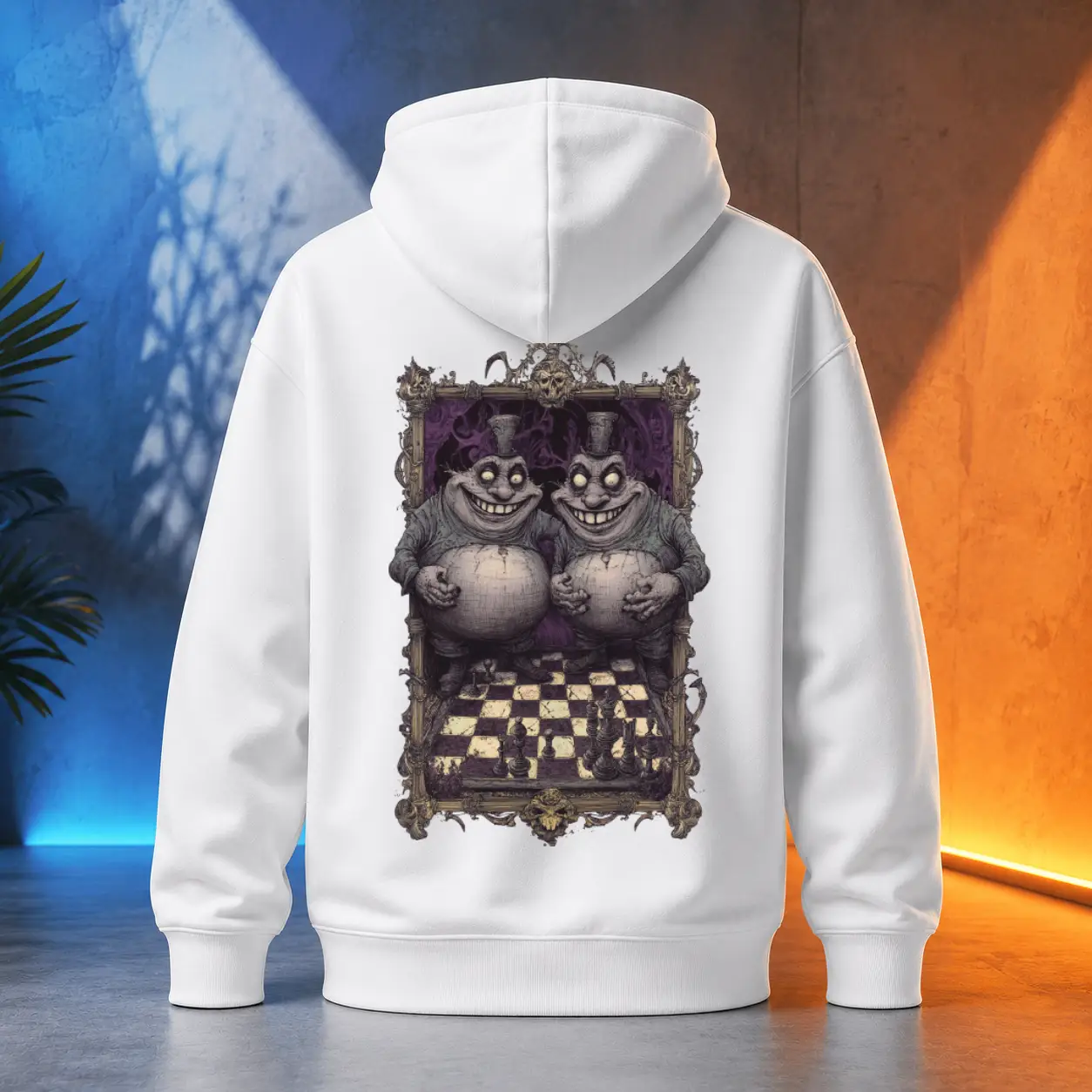 Unisex mikina - Tvídlíci – Tweedledee & Tweedledum