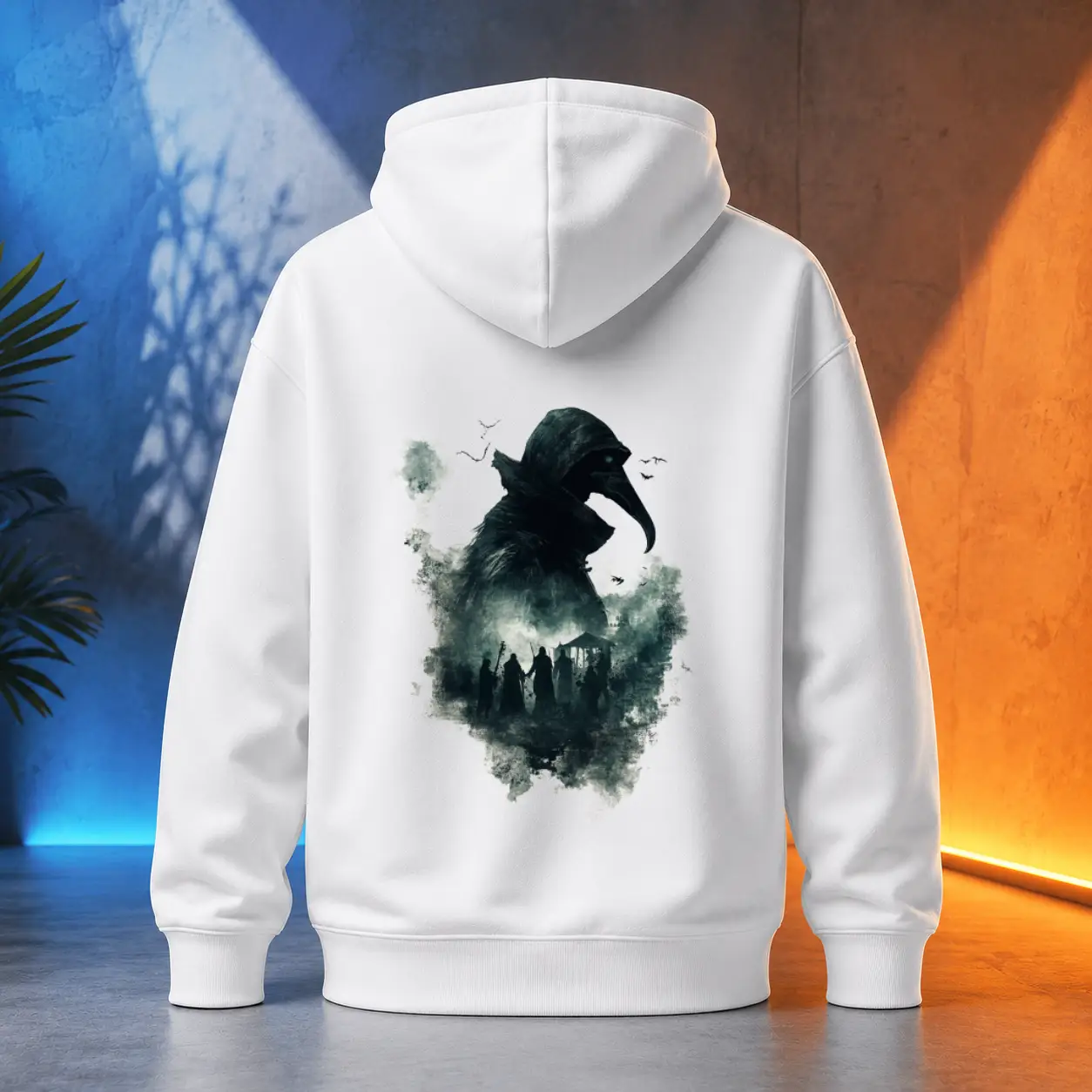 Unisex mikina - Mistr Rozkladu – Plague Doctor - Morový Doktor