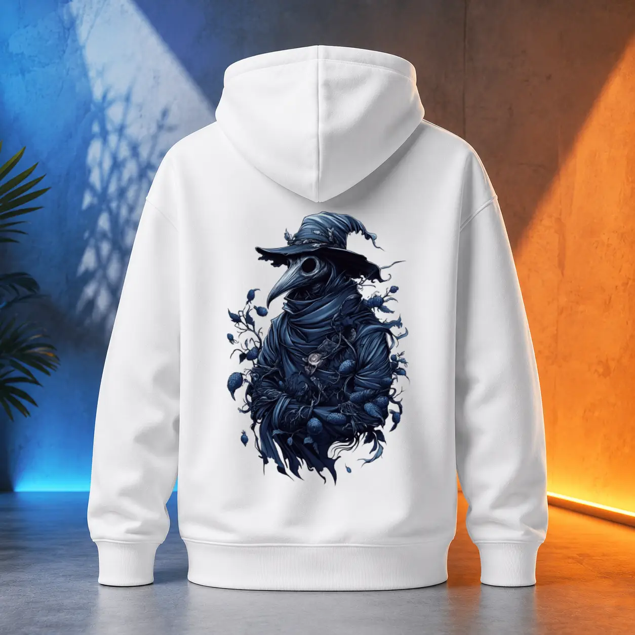 Unisex mikina - Posel Moru – Plague Doctor - Morový Doktor