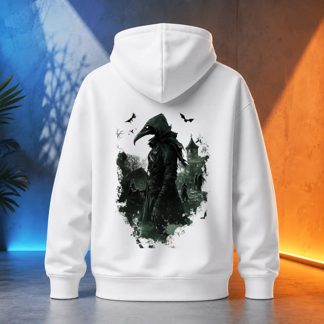 Unisex mikina - Poslední Ochránce – Plague Doctor - Morový Doktor