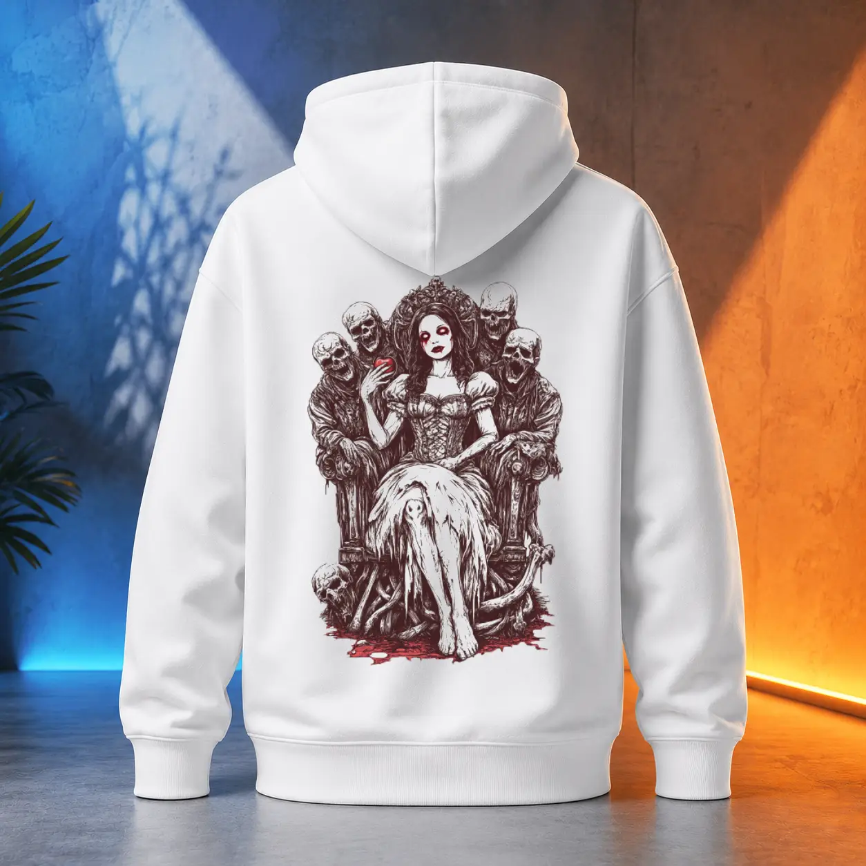 Unisex mikina - Sněhurka – Krvavá Královna