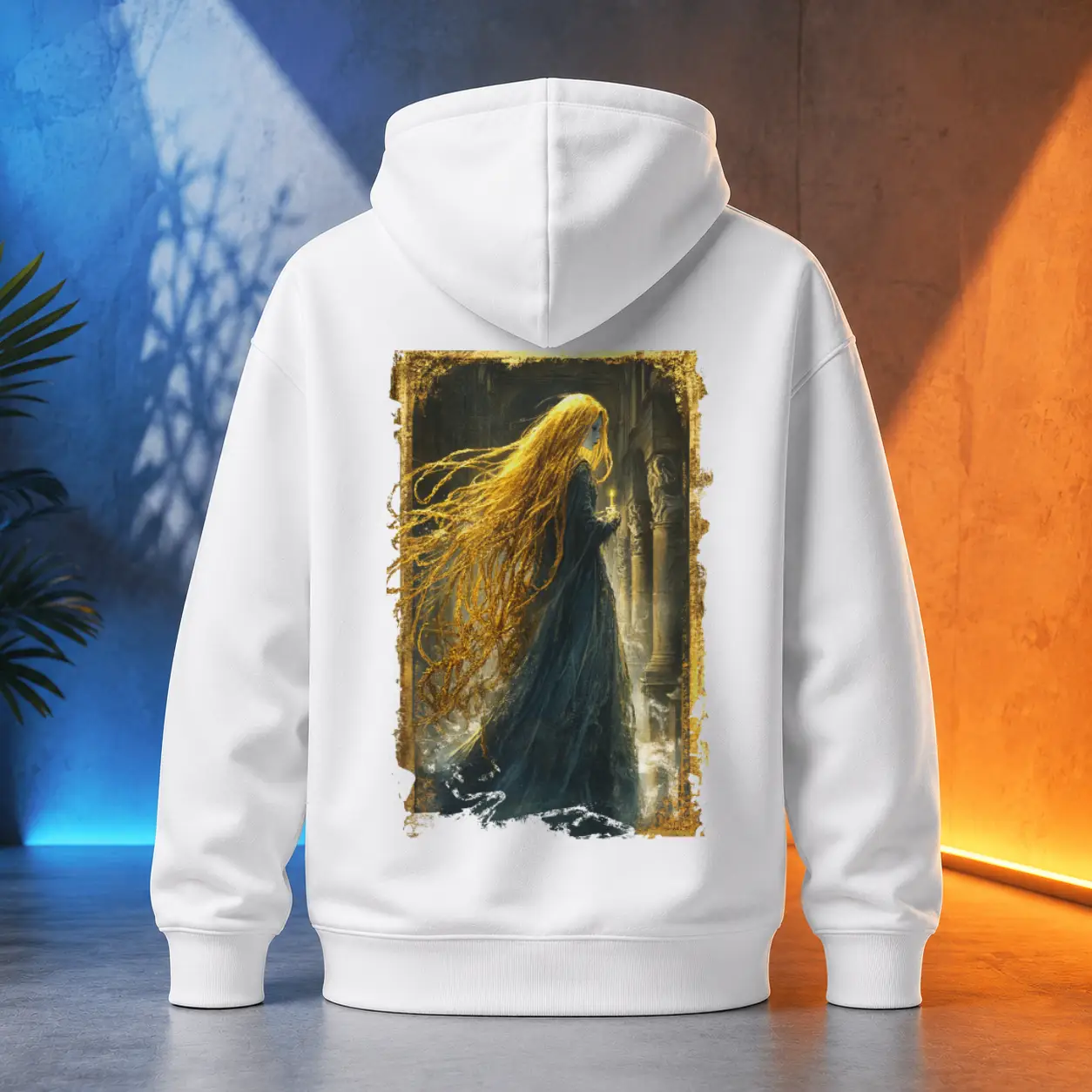 Unisex mikina - Zlatovláska – Vlasy ze Zlata, Osud z Temnoty