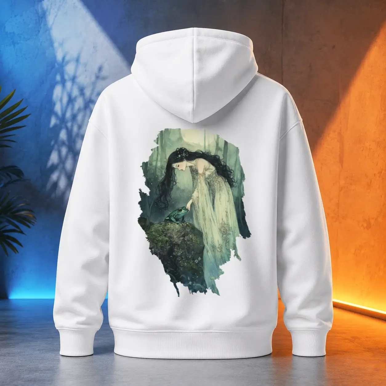 Unisex mikina - Žabí Princ – Zelený Démon