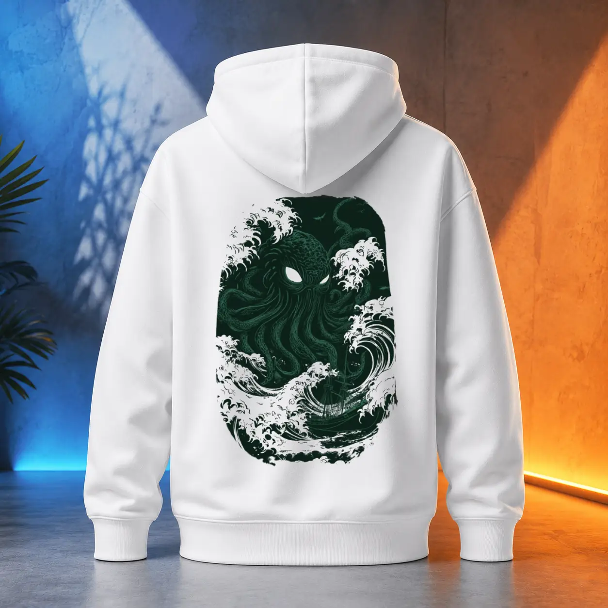 Unisex mikina - Kraken - Moře bez naděje