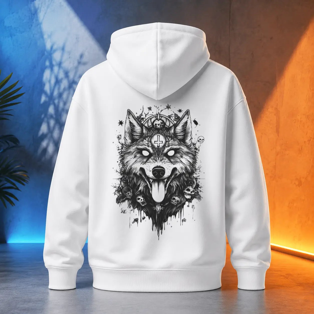 Unisex mikina - Vlk Zkázy - Démonický bestiář
