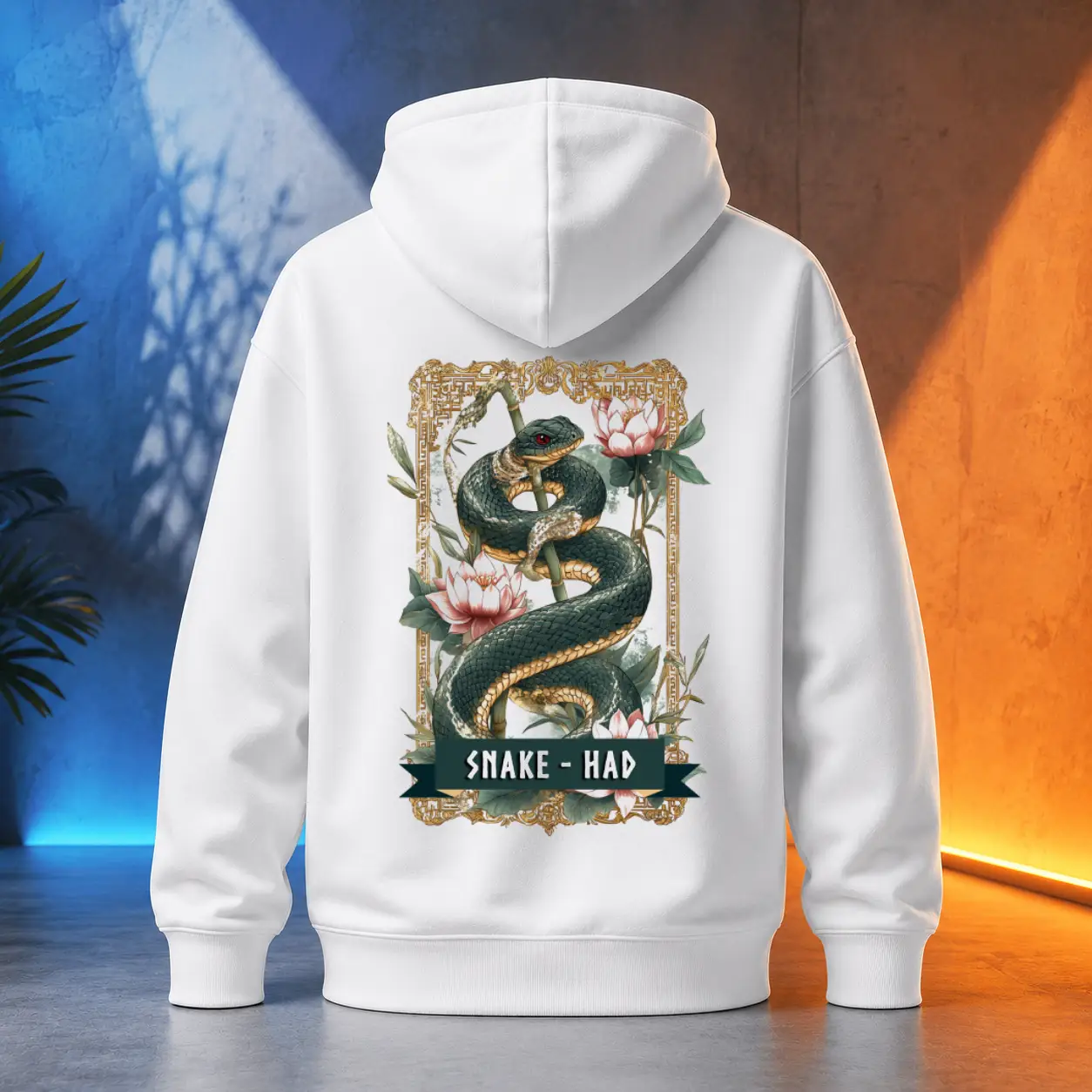 Unisex mikina - Had - Čínský zvěrokruh