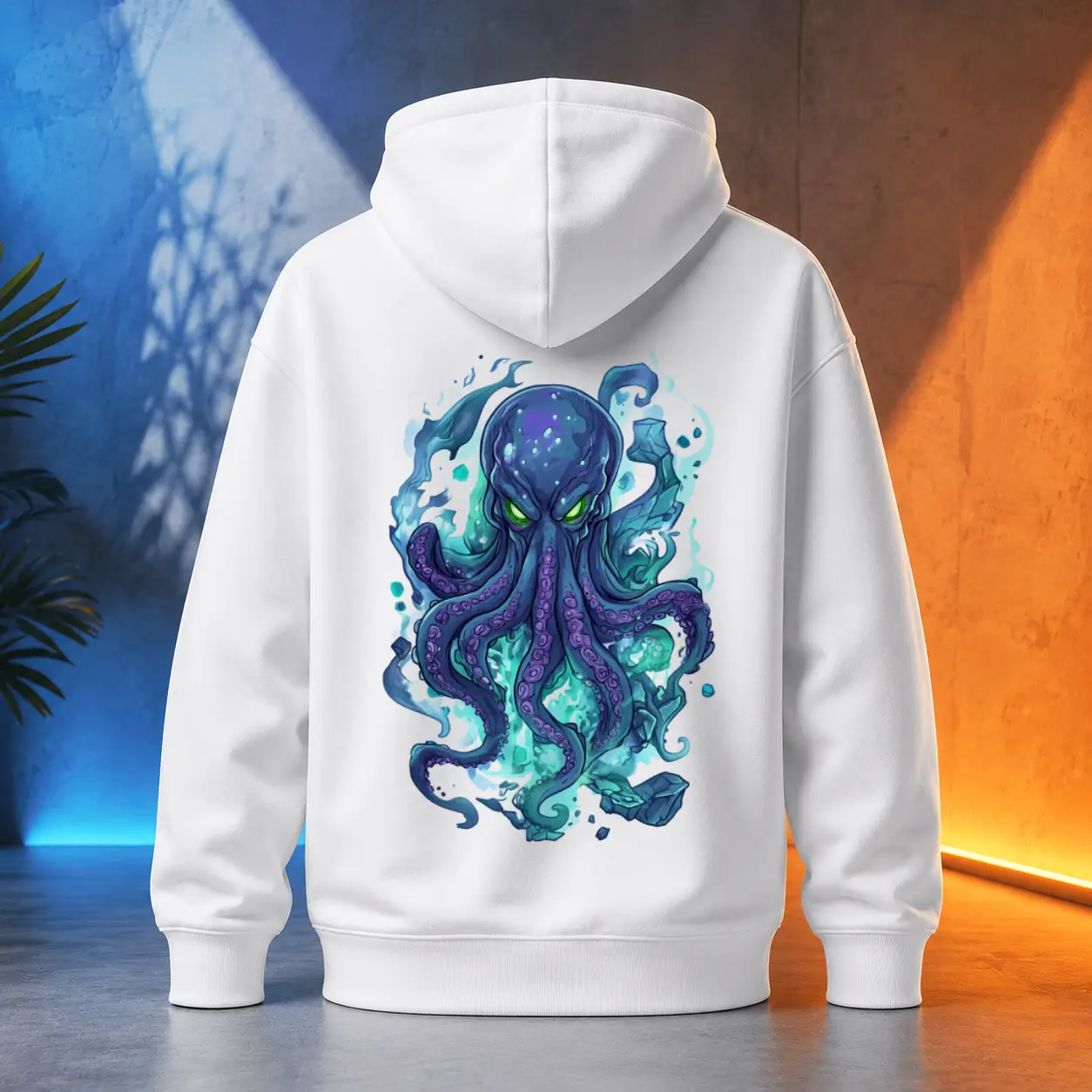 Unisex mikina - Cthulhu – Pohled z propasti