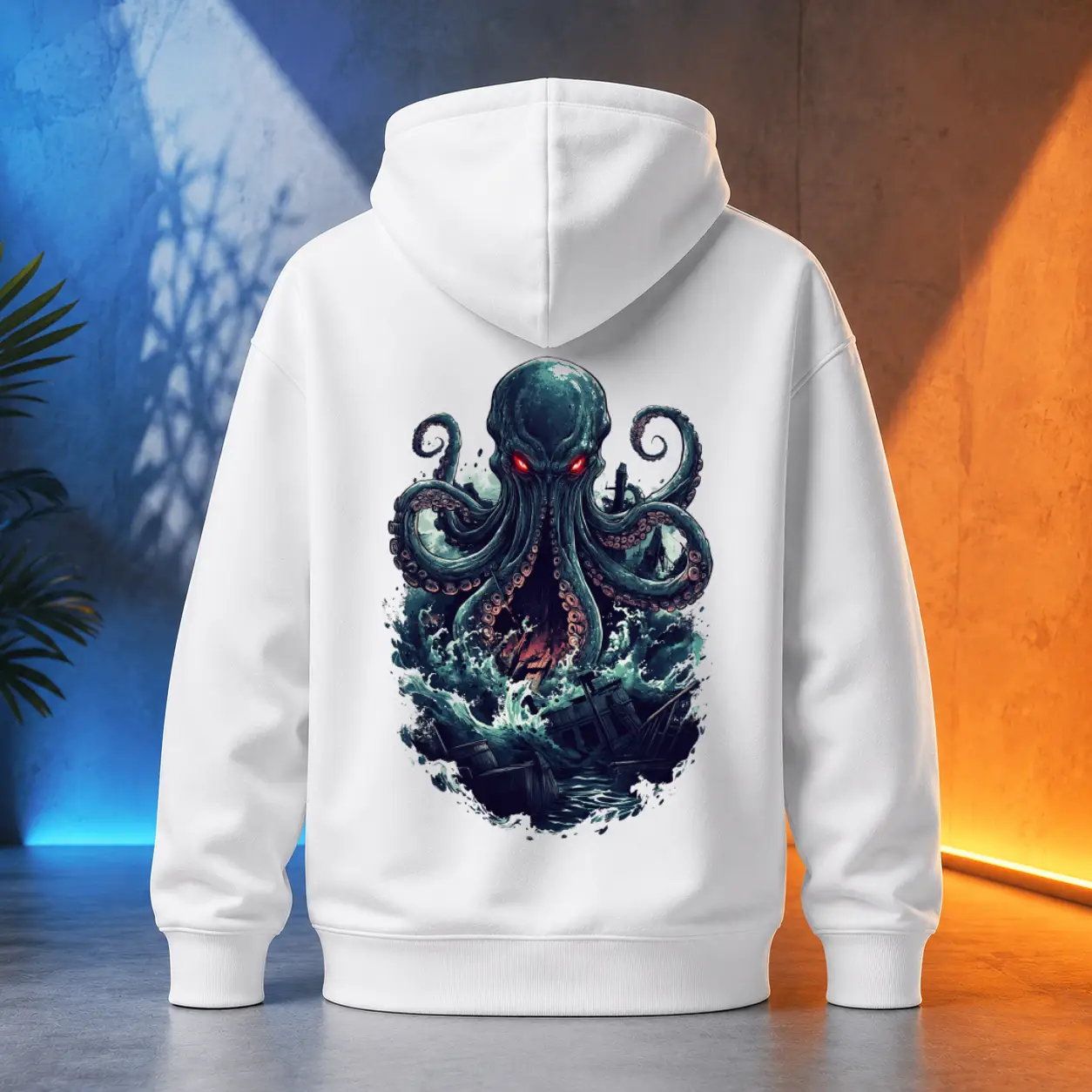 Unisex mikina - Kraken - Pohádka o temných hlubinách