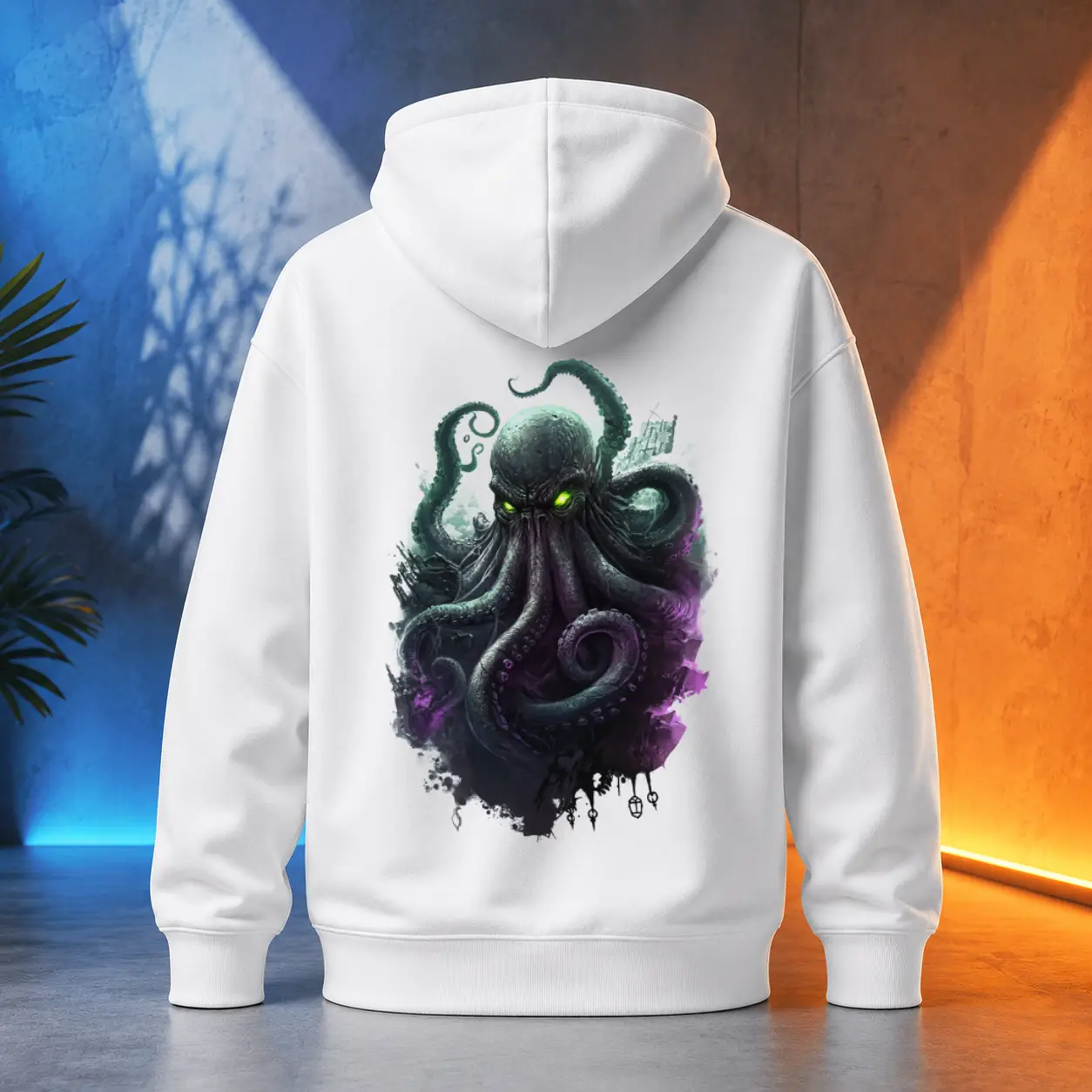 Unisex mikina - Kraken - Pohádky z potopených měst