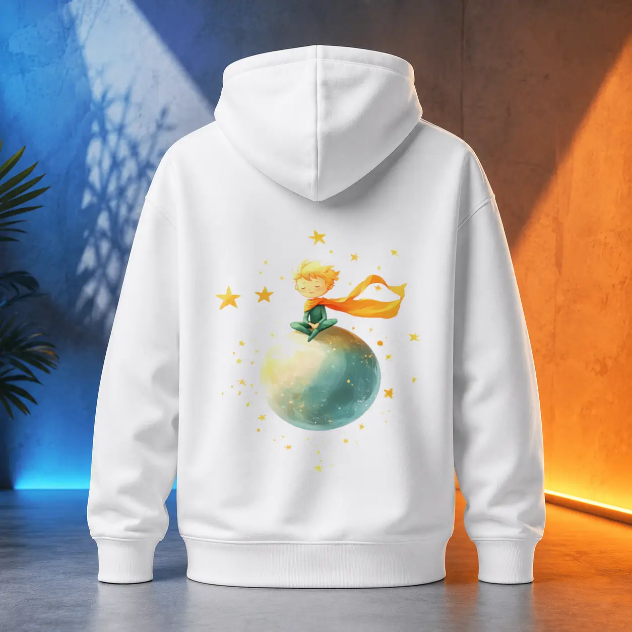 Unisex mikina - Na vrcholu světa - Malý princ - Le petit prince