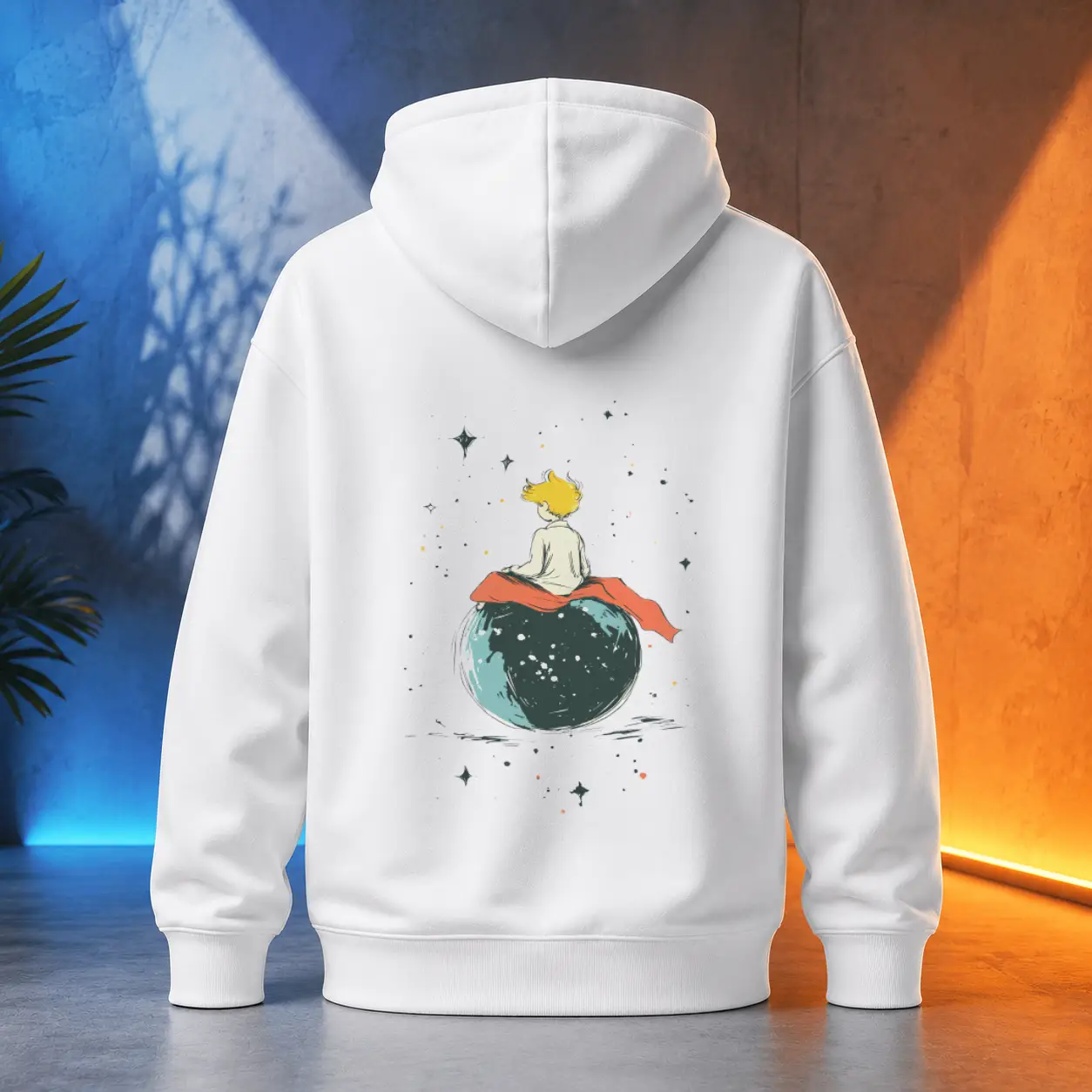 Unisex mikina - Začátek cesty - Malý princ - Le petit prince