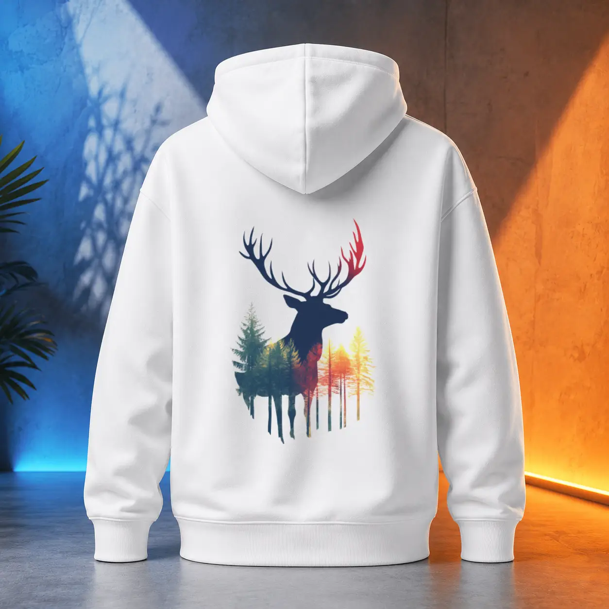 Unisex mikina - Král lesa - Svobodná příroda