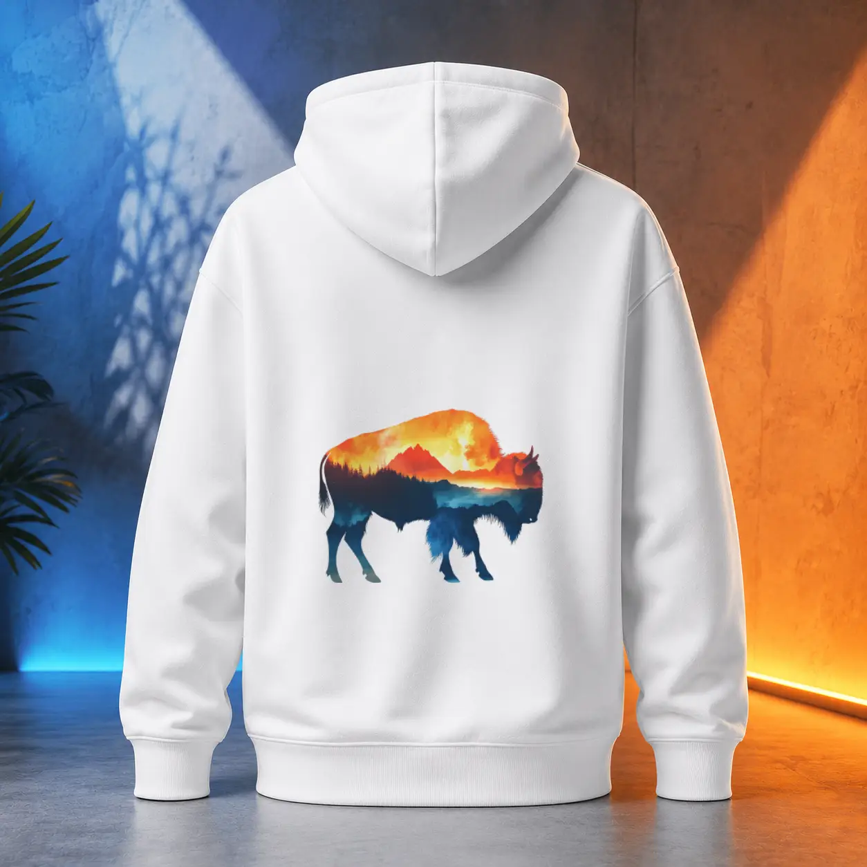 Unisex mikina - Pán prérií - Svobodná příroda