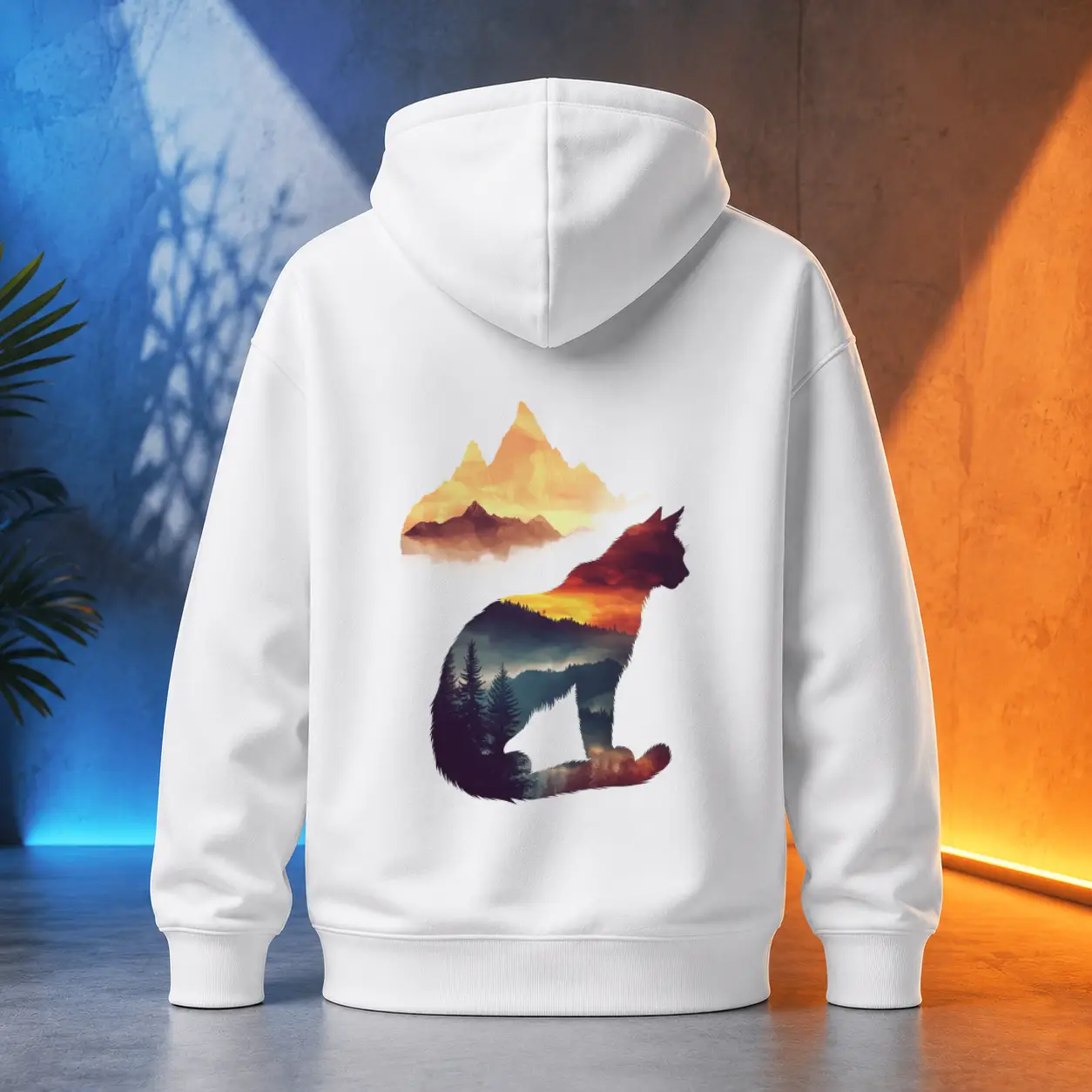 Unisex mikina - Rysí ticho - Svobodná příroda