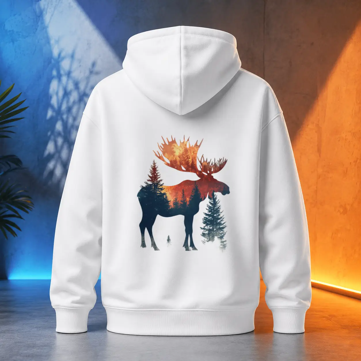 Unisex mikina - Sobí stín - Svobodná příroda