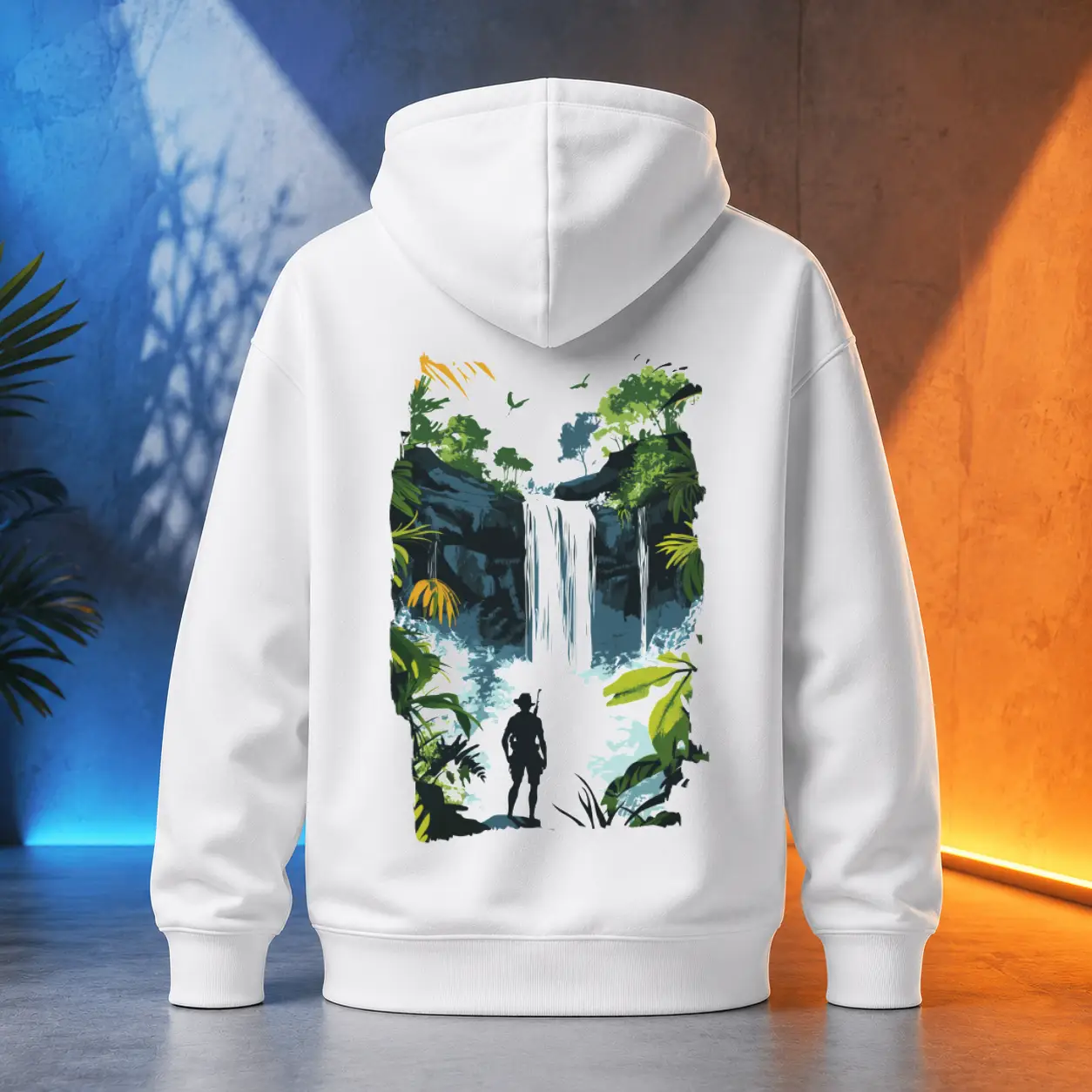 Unisex mikina - Tajemná džungle - Svobodná příroda