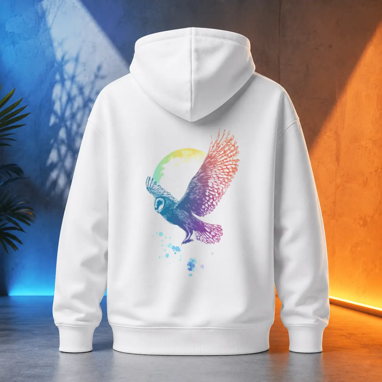 Unisex mikina - Volání sovy - Svobodná příroda
