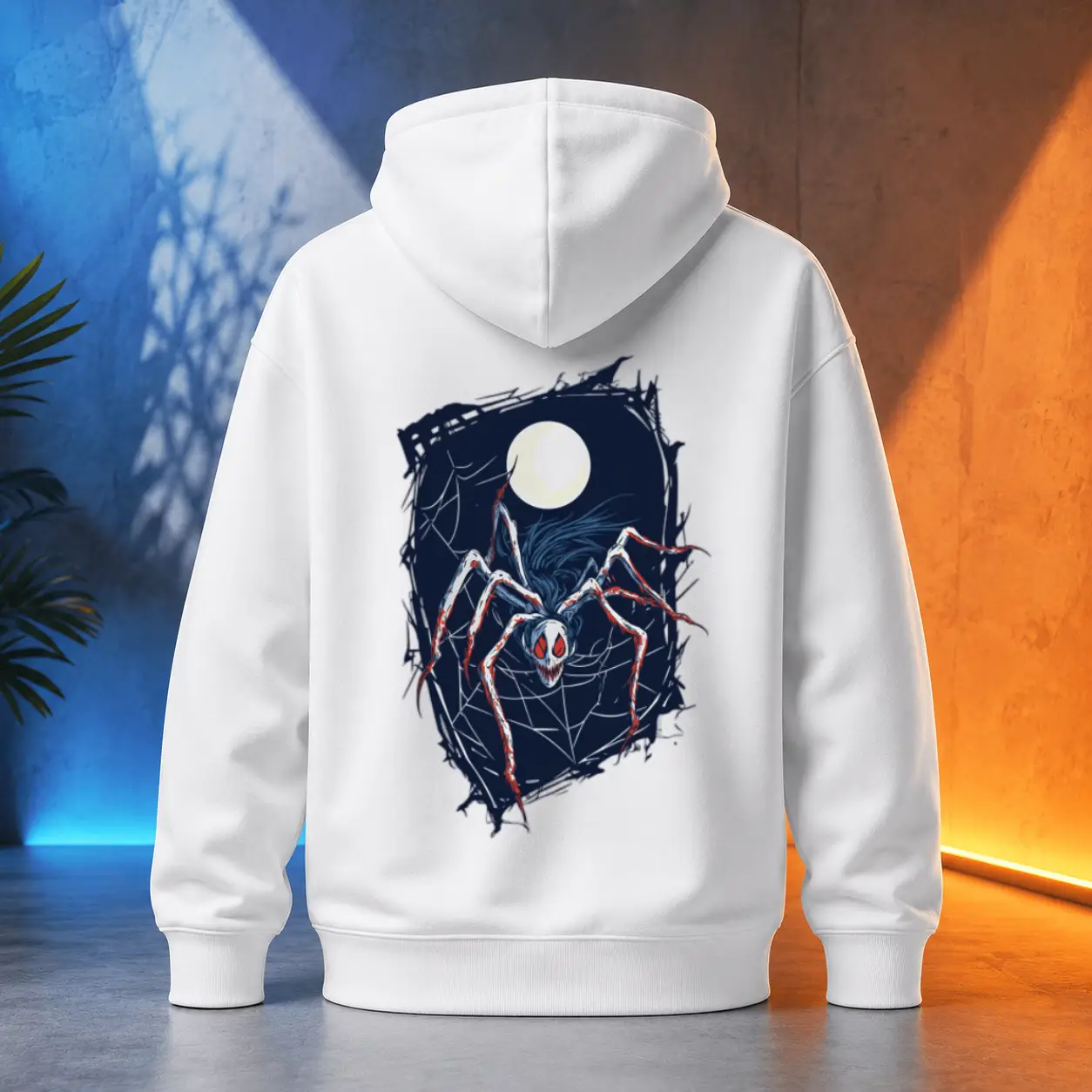 Unisex mikina - Jorogumo tká pavučinu osudu