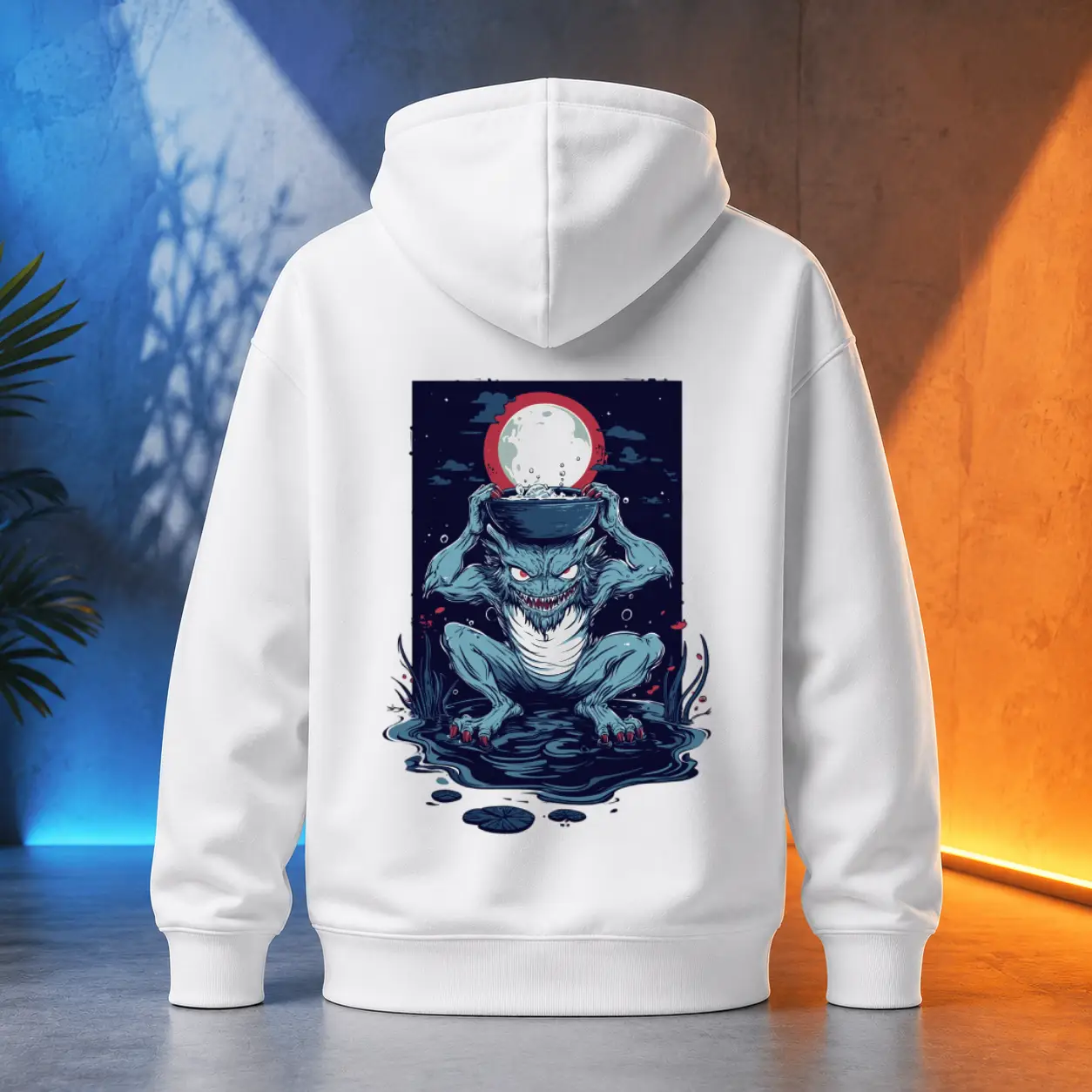 Unisex mikina - Kappa vylézá z vody