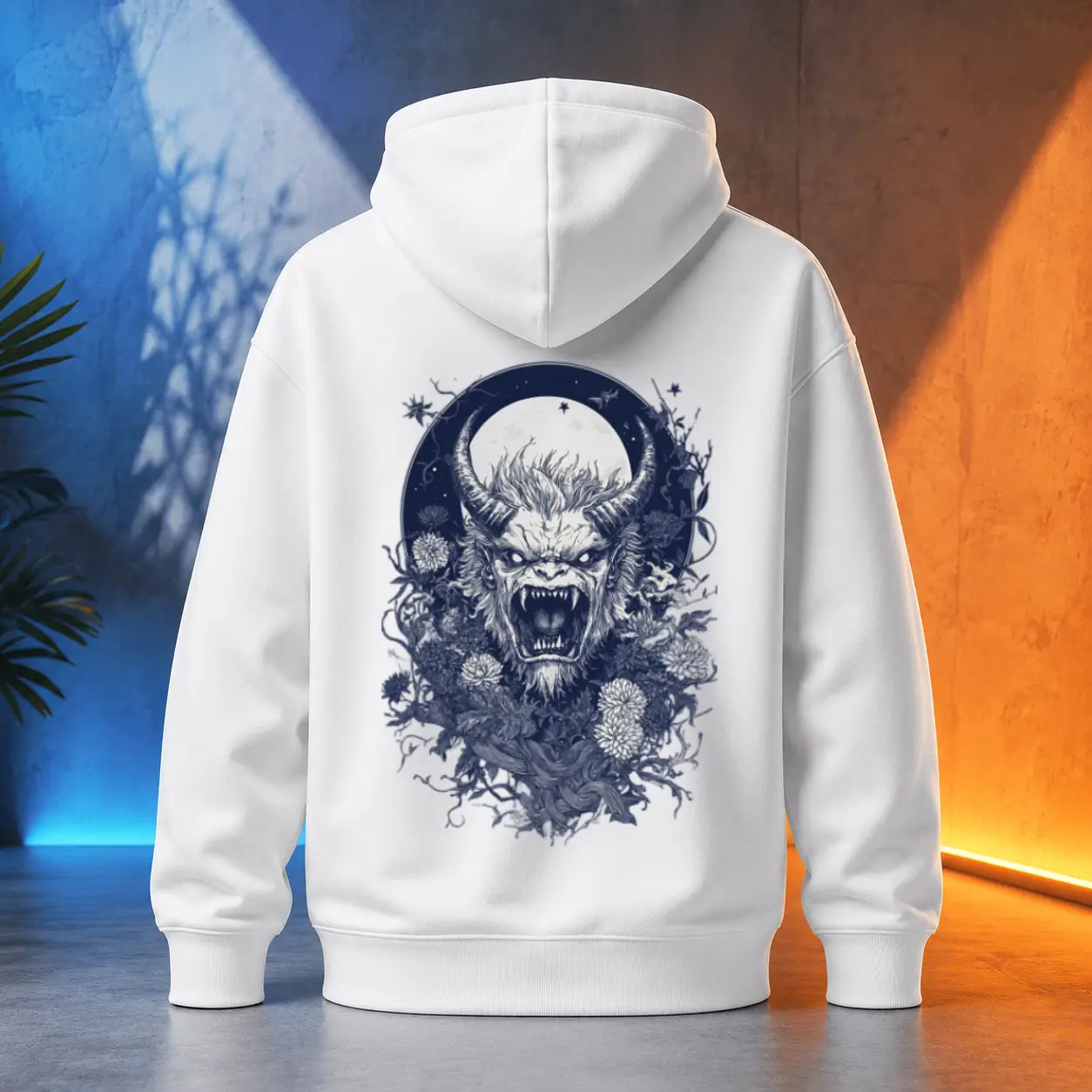 Unisex mikina - Oni pozdvihující kij vysoko