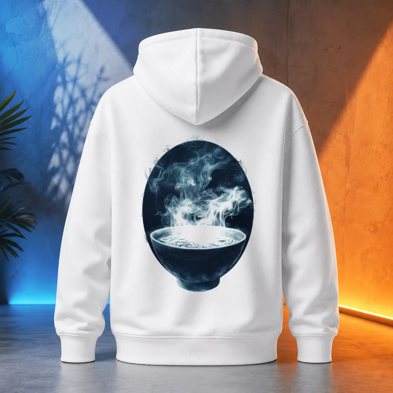 Unisex mikina - Ramen stoupající v páře