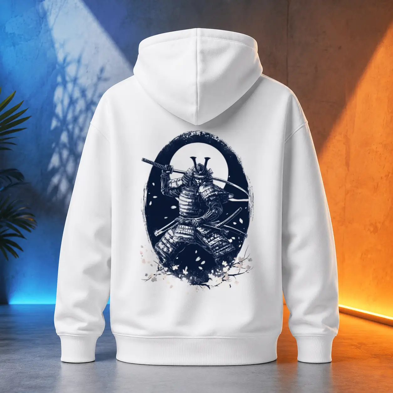 Unisex mikina - Samuraj krev na Sakuře