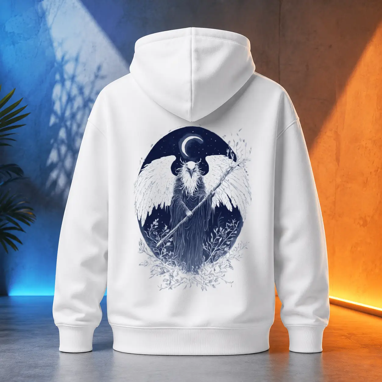 Unisex mikina - Tengu vládce posvátných hor