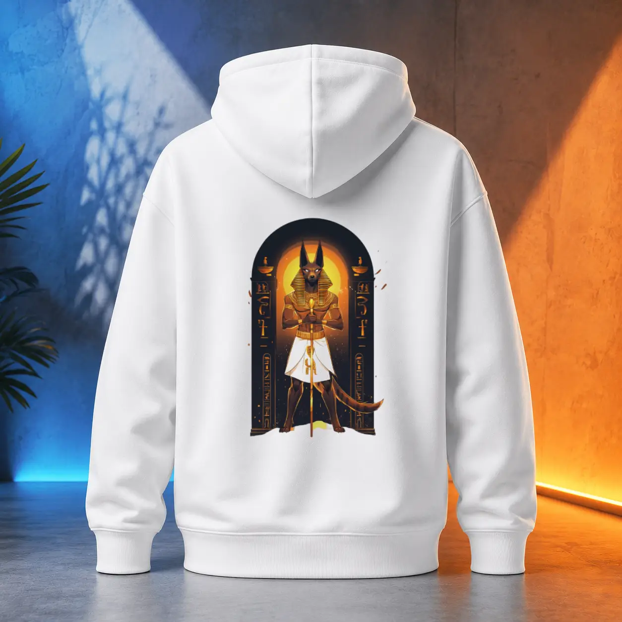 Unisex mikina - Anubis váha duší