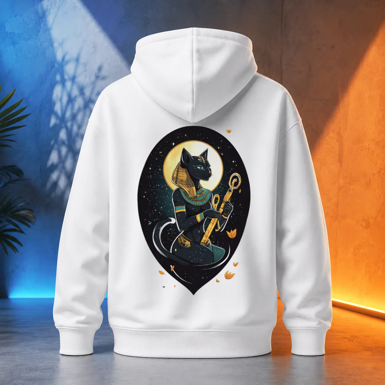 Unisex mikina - Bastet vládkyně všech koček