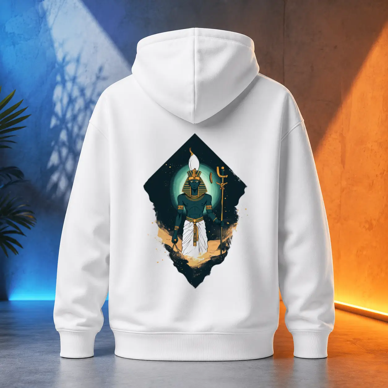 Unisex mikina - Osiris vládce říše mrtvých
