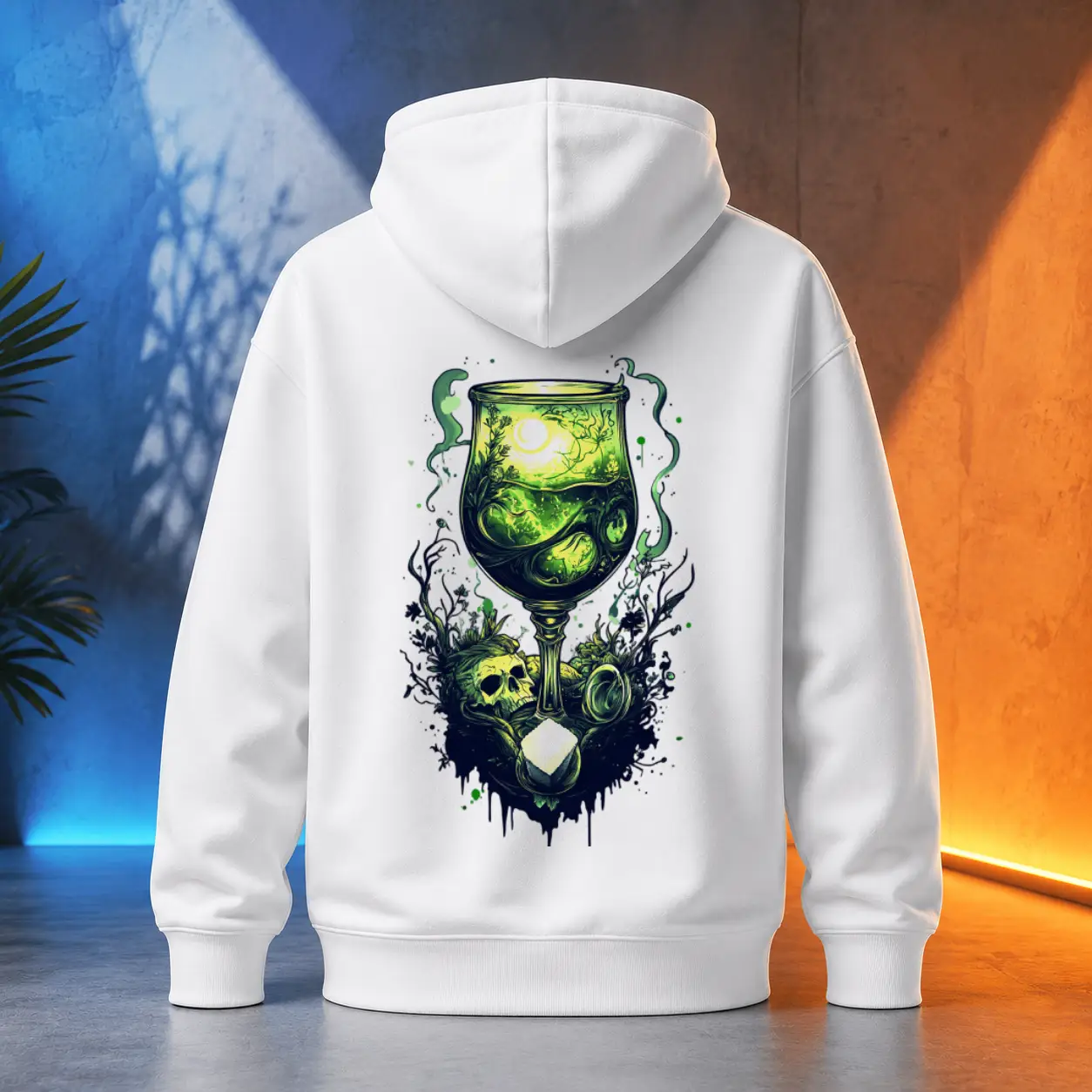 Unisex mikina - Absinth zelený sen