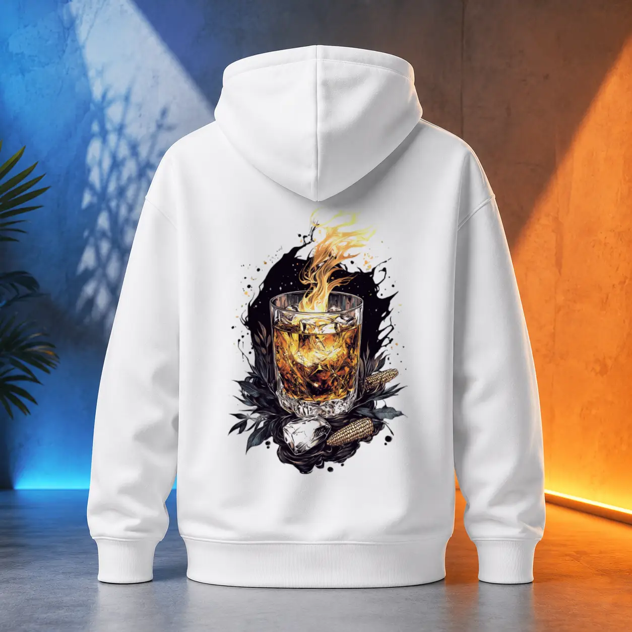 Unisex mikina - Bourbon tichá noc