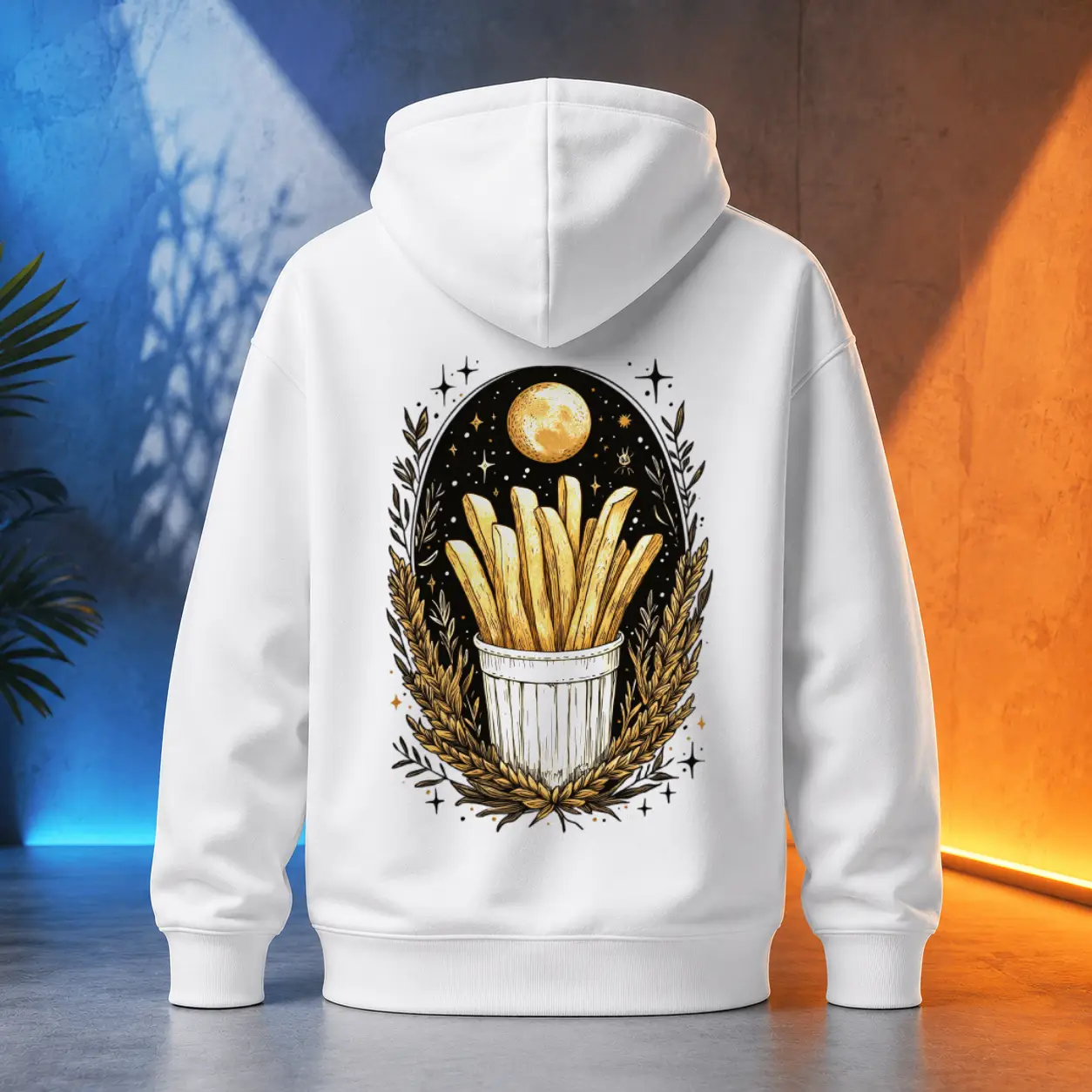 Unisex mikina - Hranolky křupavý sen