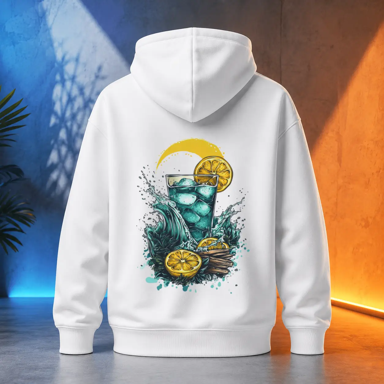 Unisex mikina - Limonáda šumivé den