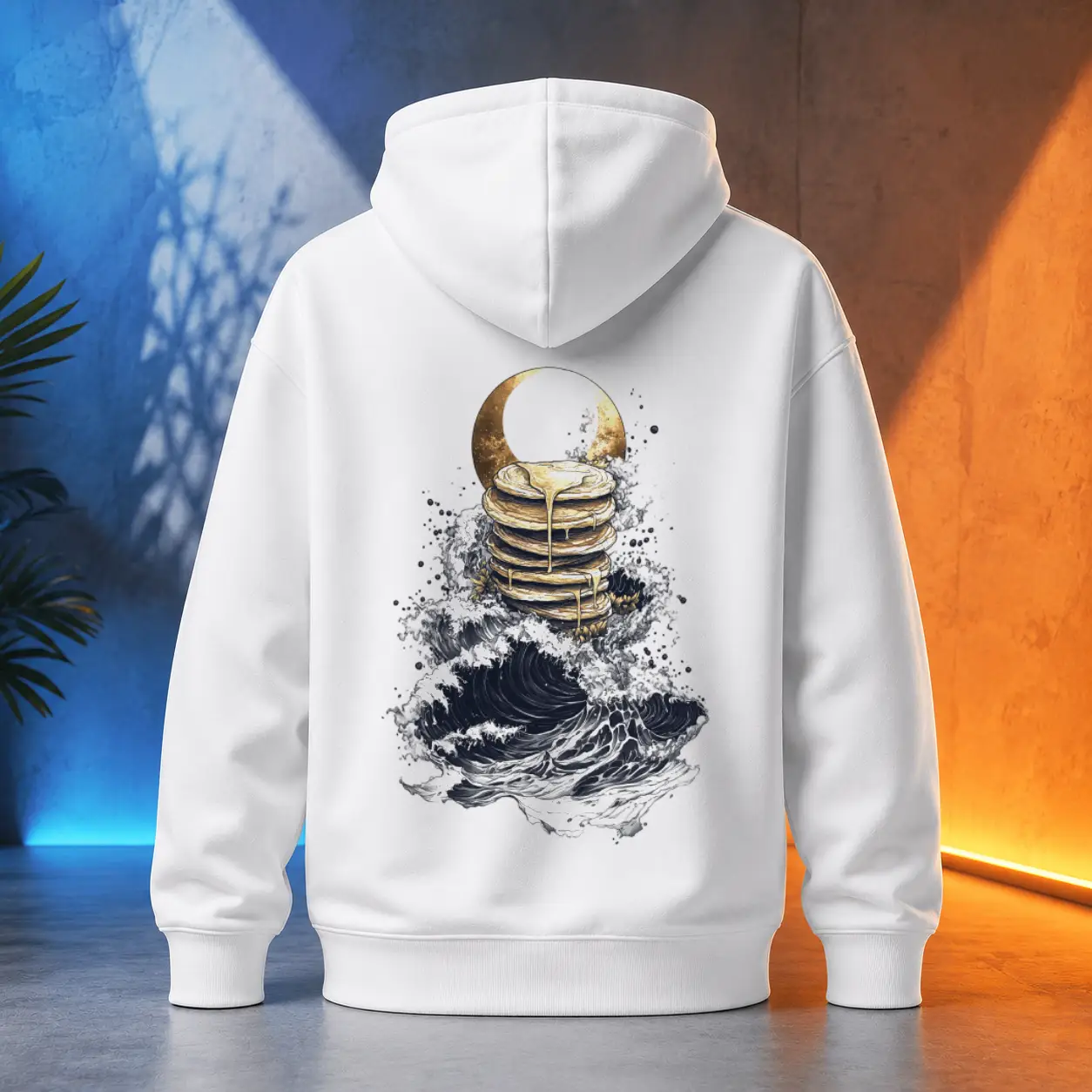 Unisex mikina - Palačinky tichý příliv