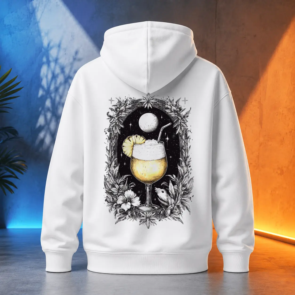 Unisex mikina - Piňa Colada sladký ostrov