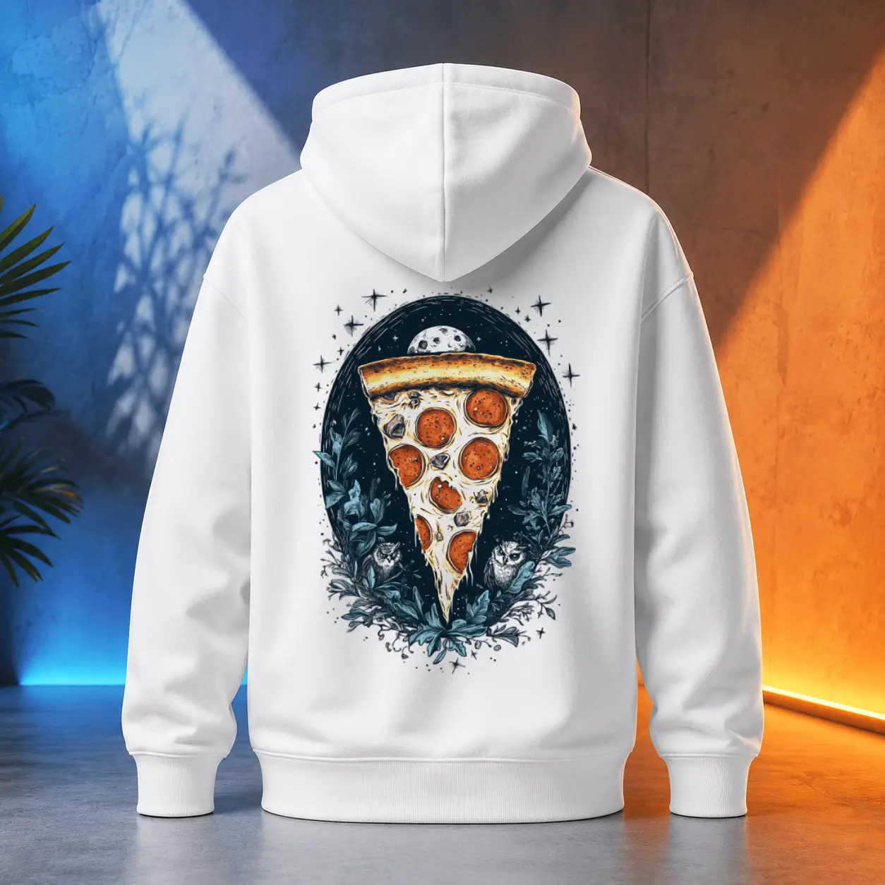 Unisex mikina - Pizza křupavé sen